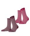 ESPRIT Fine Line  2-Pack Socken Damen - sortiment (0130)