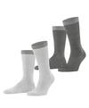 ESPRIT Allover Stripe  2-Pack Socken Herren - sortiment (0030)