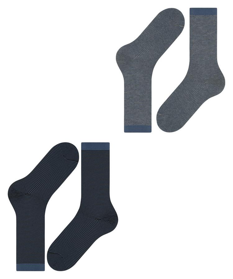 ESPRIT ESPRIT Allover Stripe  2-Pack Socken Herren - sortiment (0100) - 2 | SportScheck