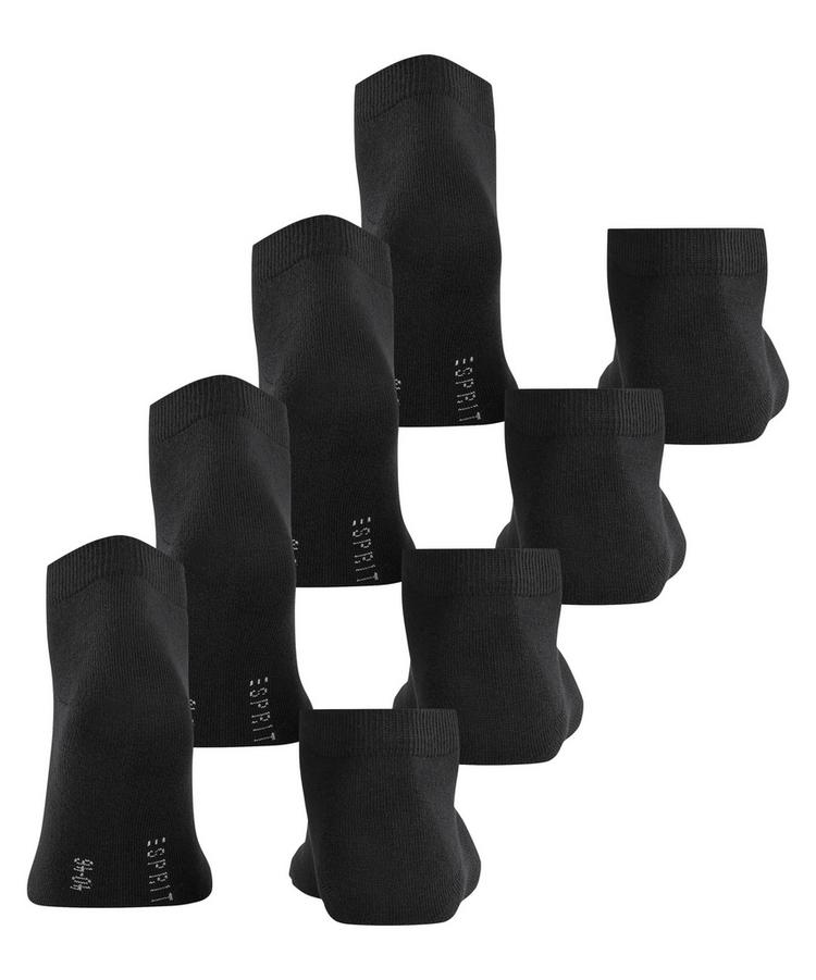 ESPRIT ESPRIT Solid 4-Pack Socken Herren - black (3000) - 0 | SportScheck