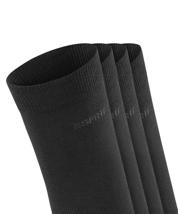 ESPRIT ESPRIT Solid SO 4P Socken Damen - black (3000) - 1 | SportScheck
