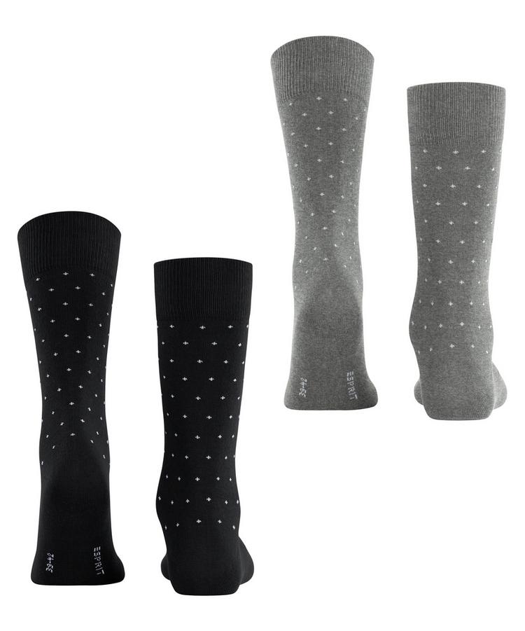 ESPRIT ESPRIT Fine Dot  2-Pack Socken Herren - sortiment (0010) - 0 | SportScheck