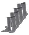 ESPRIT Solid SO 4P Socken Herren - light greymel. (3390)