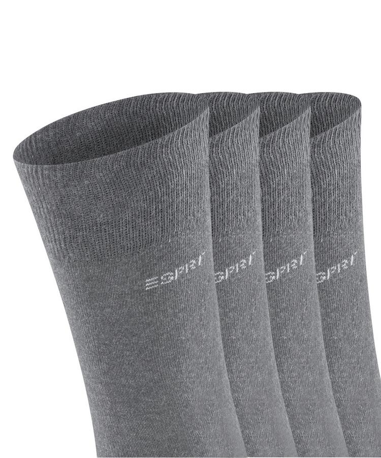 ESPRIT ESPRIT Solid SO 4P Socken Herren - light greymel. (3390) - 1 | SportScheck