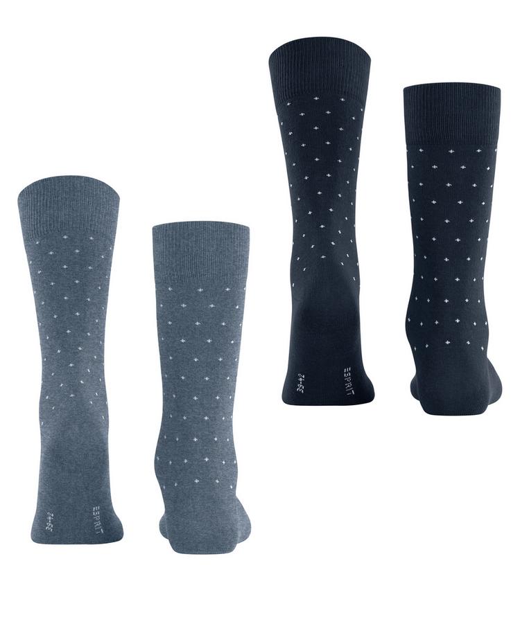ESPRIT ESPRIT Fine Dot  2-Pack Socken Herren - sortiment (0020) - 0 | SportScheck