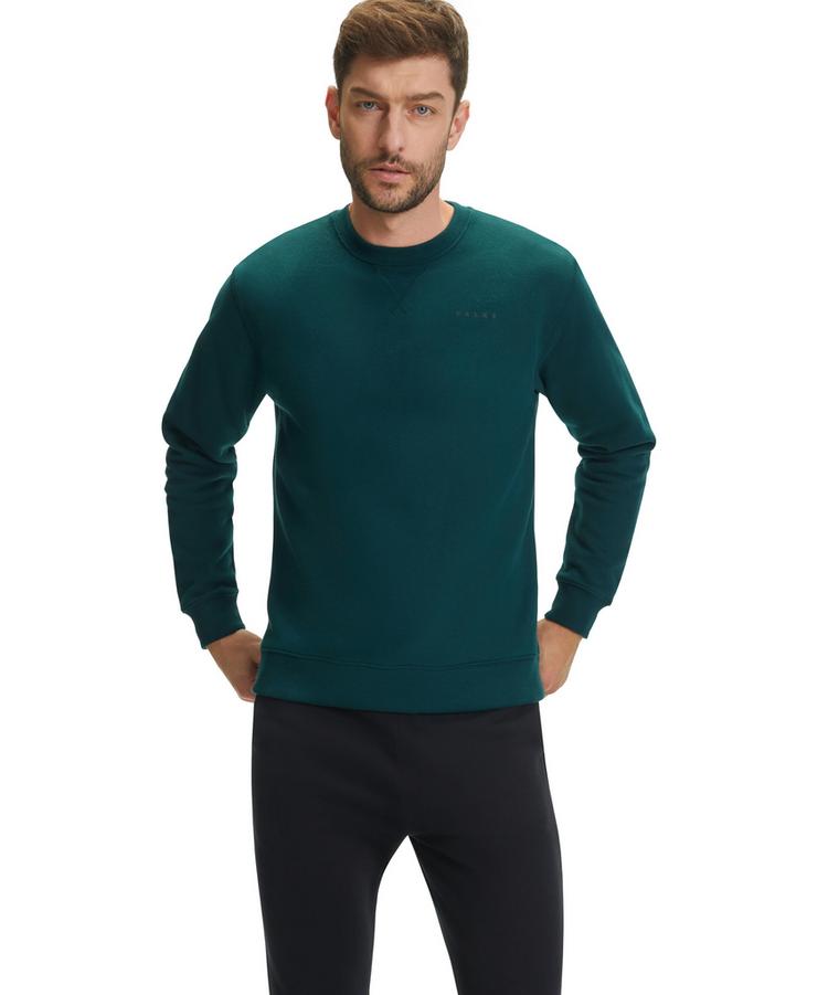 Falke Falke Brushed Sweat Shirt Funktionssweatshirt Herren - holly (7385) - 4 | SportScheck