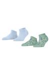 ESPRIT Spring Flowers  2-Pack Socken Damen - sortiment (0030)
