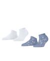 ESPRIT Spring Flowers  2-Pack Socken Damen - sortiment (0040)