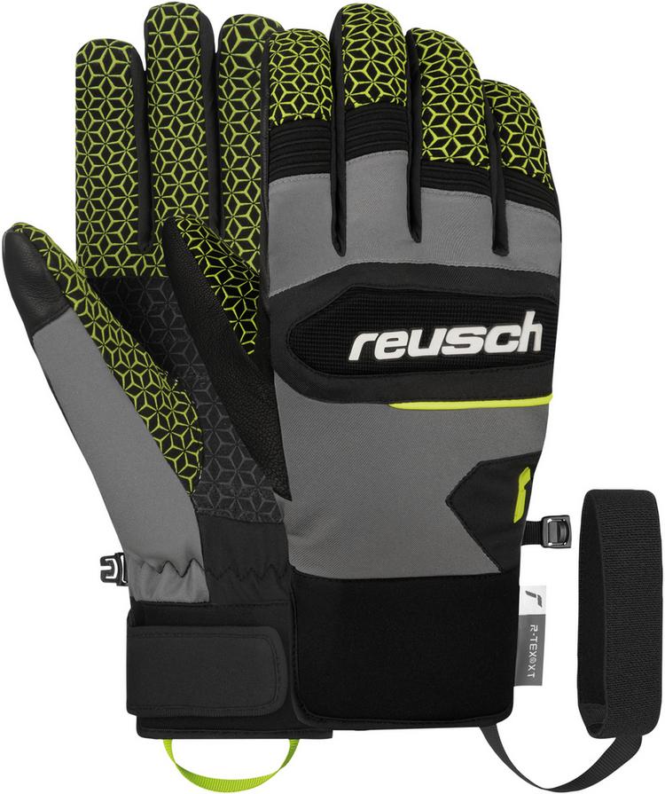 Reusch Reusch Dragon R-TEX&reg; XT Handschuh - 7798 blck/steel grey/saf yell - 0 | SportScheck