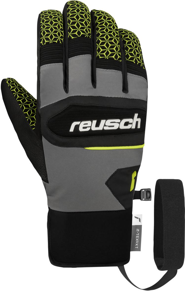 Reusch Reusch Dragon R-TEX&reg; XT Handschuh - 7798 blck/steel grey/saf yell - 0 | SportScheck