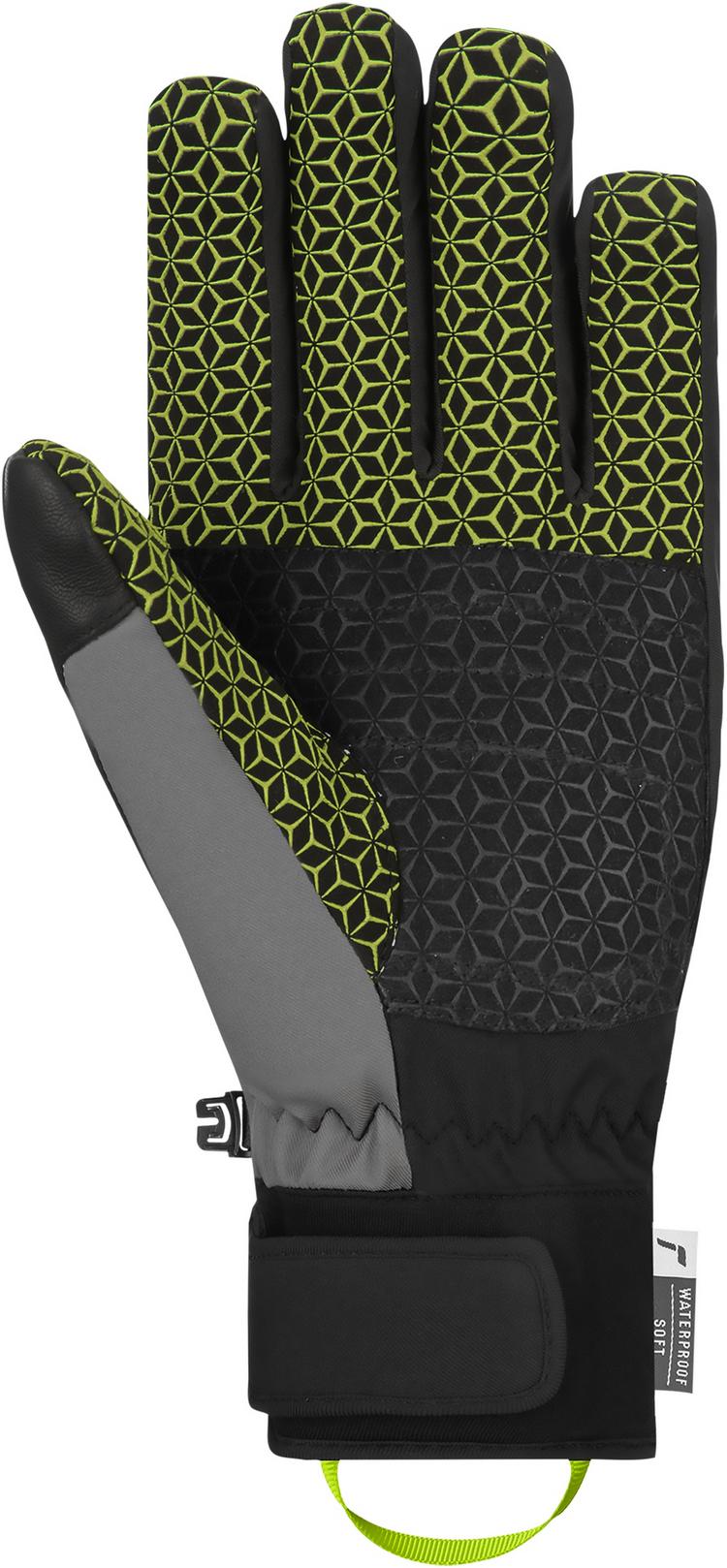 Reusch Reusch Dragon R-TEX&reg; XT Handschuh - 7798 blck/steel grey/saf yell - 0 | SportScheck