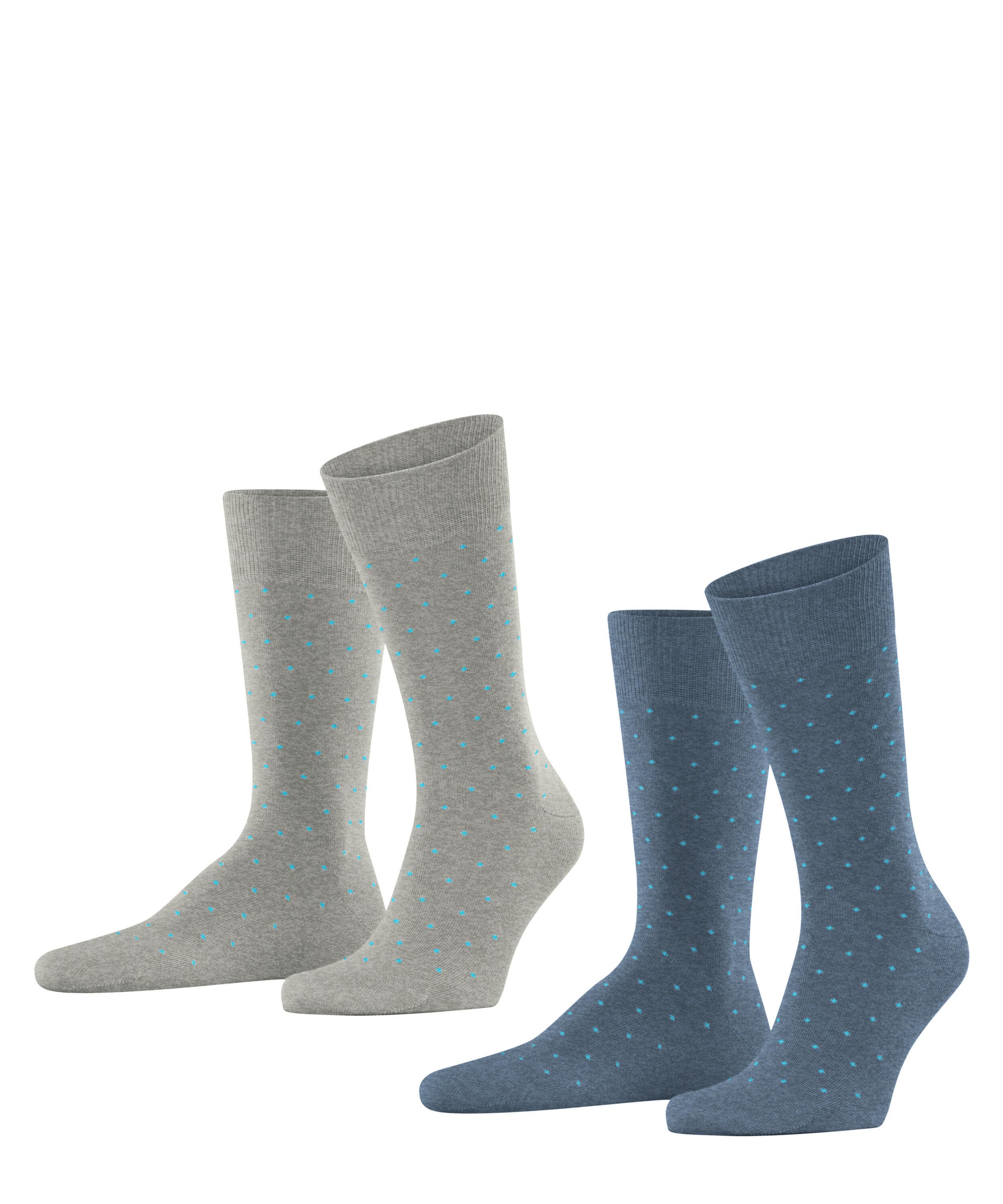 ESPRIT Fine Dot  2-Pack Socken Herren - sortiment (0090)