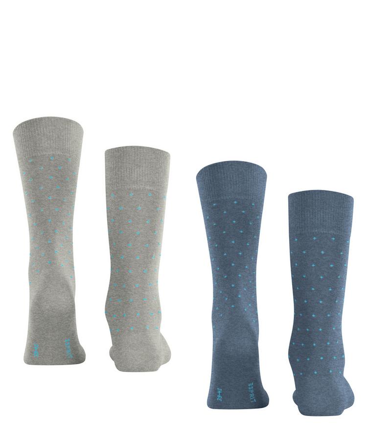 ESPRIT ESPRIT Fine Dot  2-Pack Socken Herren - sortiment (0090) - 0 | SportScheck