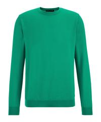 Falke Merino X-Fine Crew Neck Strickpullover Herren - tourmaline (7618)