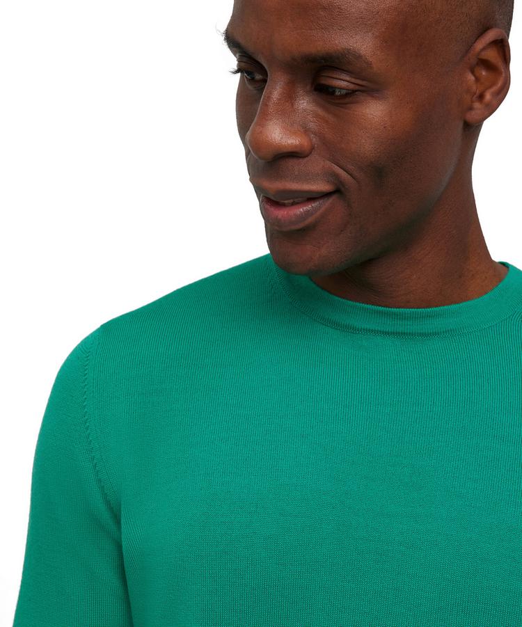 Falke Falke Merino X-Fine Crew Neck Strickpullover Herren - tourmaline (7618) - 2 | SportScheck