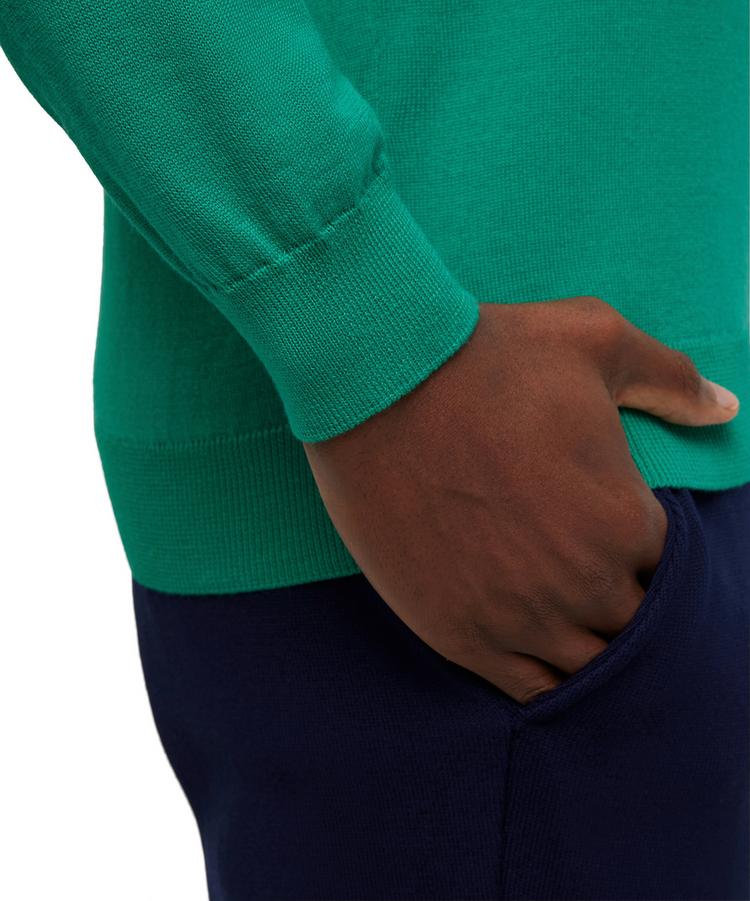 Falke Falke Merino X-Fine Crew Neck Strickpullover Herren - tourmaline (7618) - 3 | SportScheck