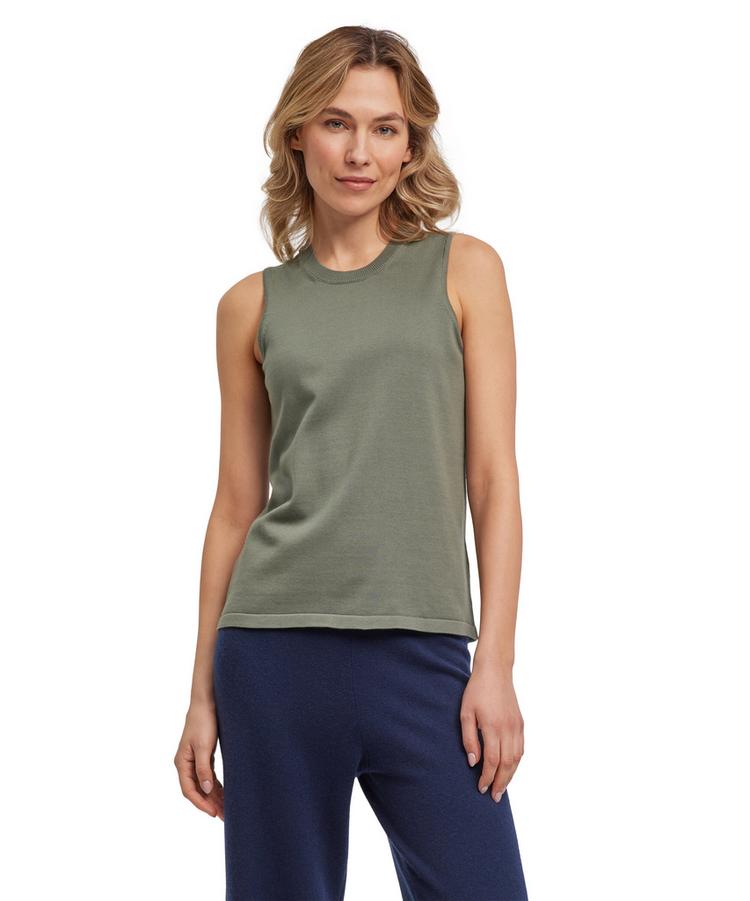 Falke Falke Cotton Top T-Shirt Damen - olive (7060) - 0 | SportScheck