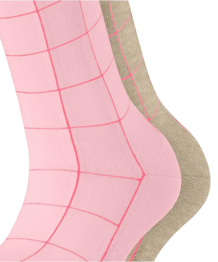 ESPRIT ESPRIT Sketched Grid SO  2-Pack Socken Damen - sortiment (0020) - 1 | SportScheck