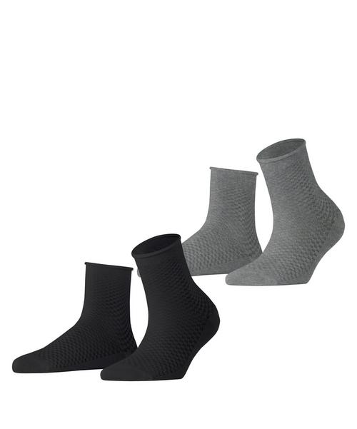 ESPRIT Fine Mesh  2-Pack Socken Damen
