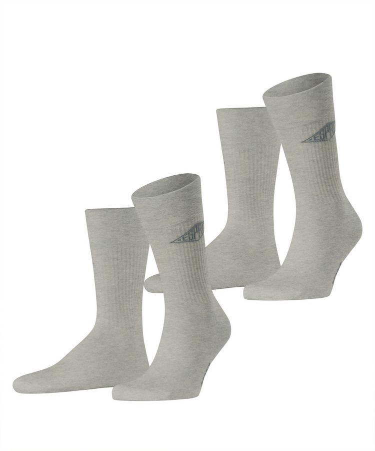 ESPRIT ESPRIT Unisex Logo SO  2-Pack Socken Herren - storm grey (3820) - 0 | SportScheck