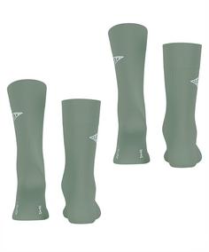 Rückansicht von ESPRIT Unisex Logo SO  2-Pack Freizeitsocken Herren frosty grey (7180)