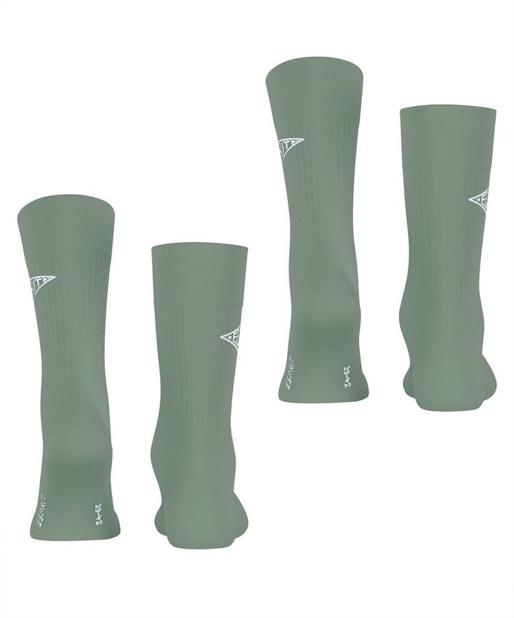 ESPRIT ESPRIT Unisex Logo SO  2-Pack Socken Herren - frosty grey (7180) - 0 | SportScheck