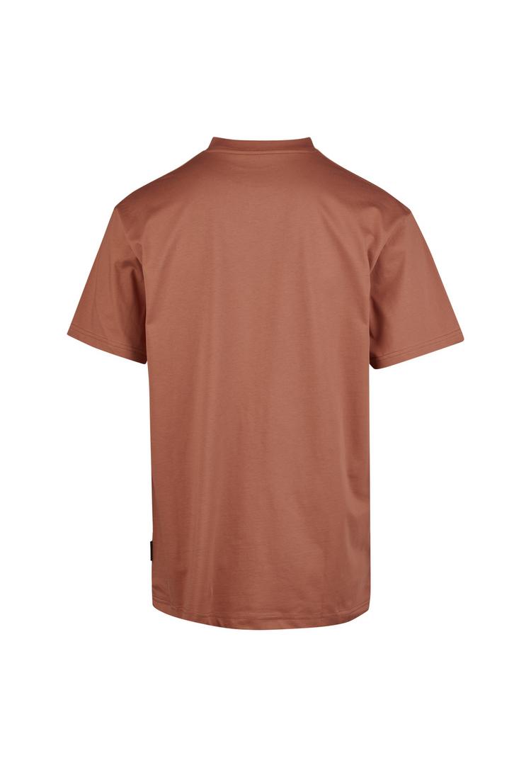 Cleptomanicx Cleptomanicx Ligull Boxy 2 T-Shirt Herren - Russet - 0 | SportScheck