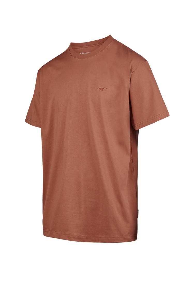 Cleptomanicx Cleptomanicx Ligull Boxy 2 T-Shirt Herren - Russet - 0 | SportScheck