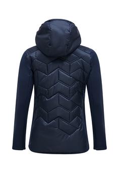 Rückansicht von Peak Performance Funktionsjacke Damen DUNKELBLAU