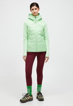 Rückansicht von Peak Performance Funktionsjacke Damen pastellgruen