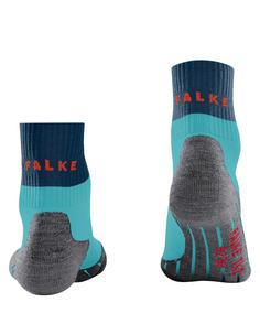 Rückansicht von Falke Laufsocken Herren turquoise (6206)