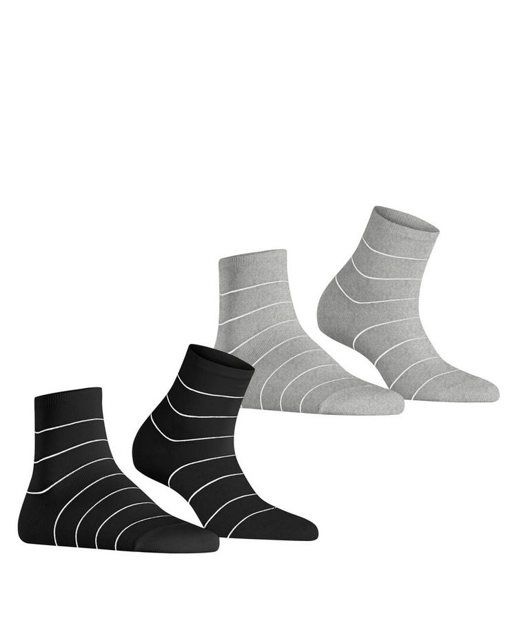 ESPRIT ESPRIT Fine Line  2-Pack Socken Damen - sortiment (0010) - 0 | SportScheck