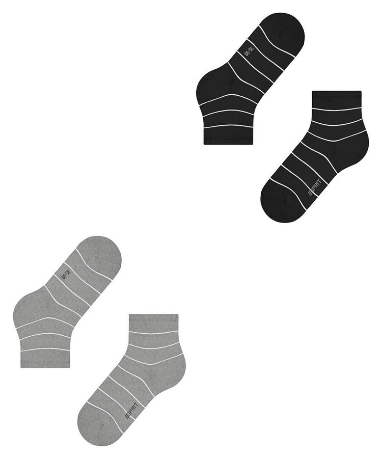 ESPRIT ESPRIT Fine Line  2-Pack Socken Damen - sortiment (0010) - 2 | SportScheck