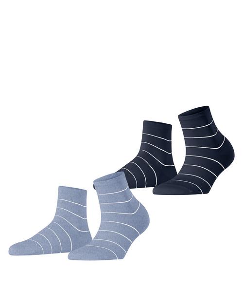 ESPRIT Fine Line  2-Pack Socken Damen