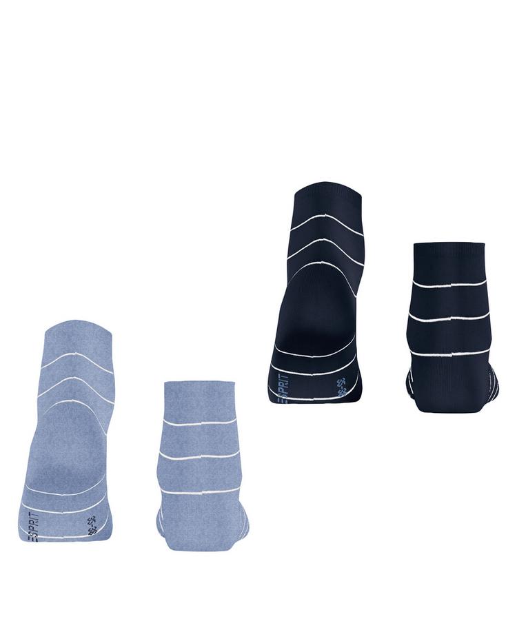 ESPRIT ESPRIT Fine Line  2-Pack Socken Damen - sortiment (0020) - 0 | SportScheck