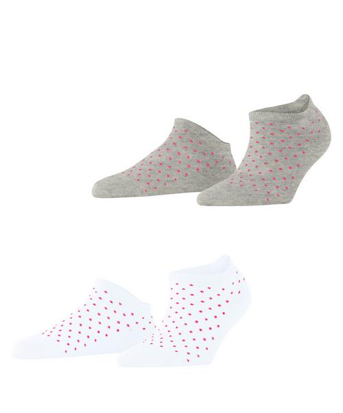 ESPRIT Fine Dot  2-Pack Sneaker Socken Damen