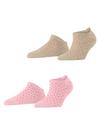 ESPRIT Fine Dot  2-Pack Sneaker Socken Damen - sortiment (0220)