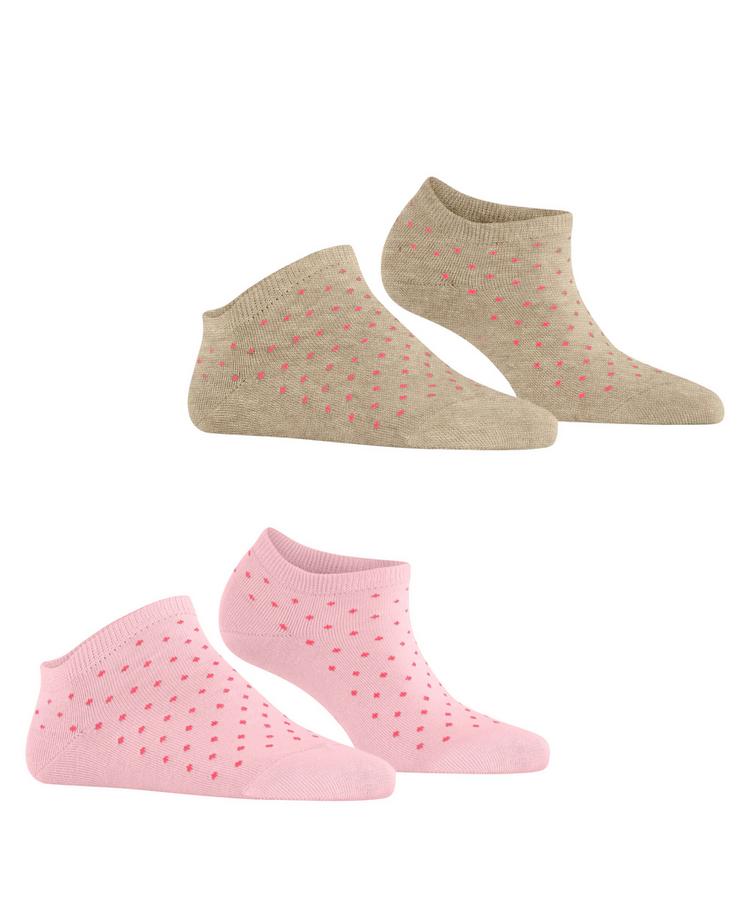 ESPRIT ESPRIT Fine Dot  2-Pack Sneaker Socken Damen - sortiment (0220) - 0 | SportScheck