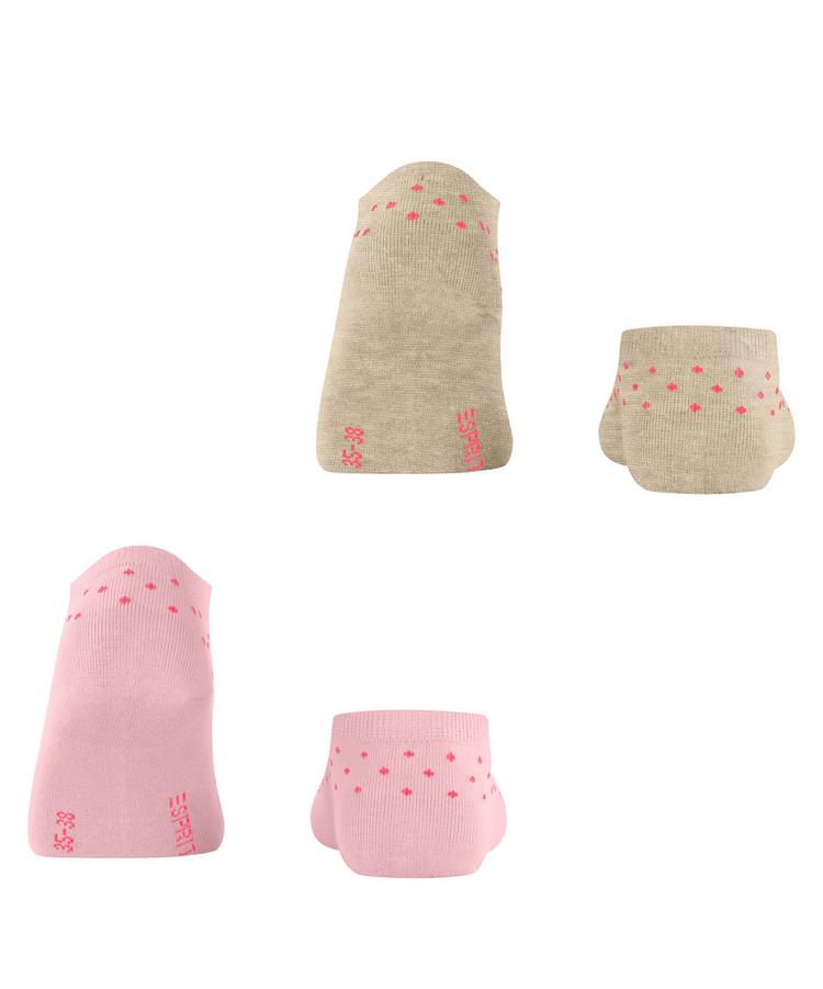 ESPRIT ESPRIT Fine Dot  2-Pack Sneaker Socken Damen - sortiment (0220) - 0 | SportScheck