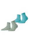 ESPRIT Fine Line  2-Pack Socken Damen - sortiment (0070)