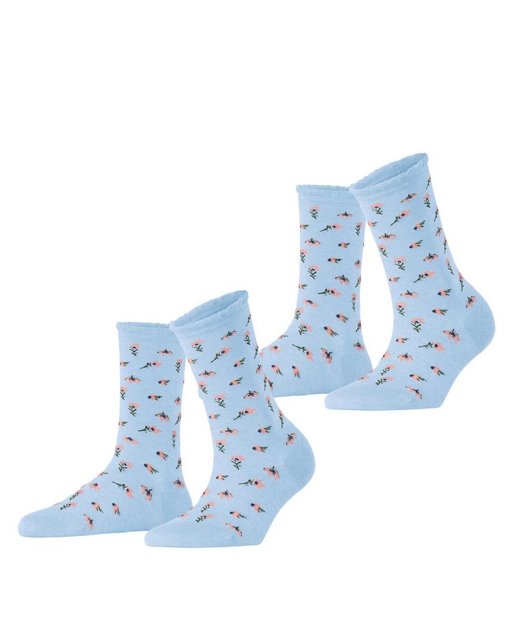 ESPRIT ESPRIT Petite Flowers SO  2-Pack Socken Damen - cloud (6293) - 0 | SportScheck