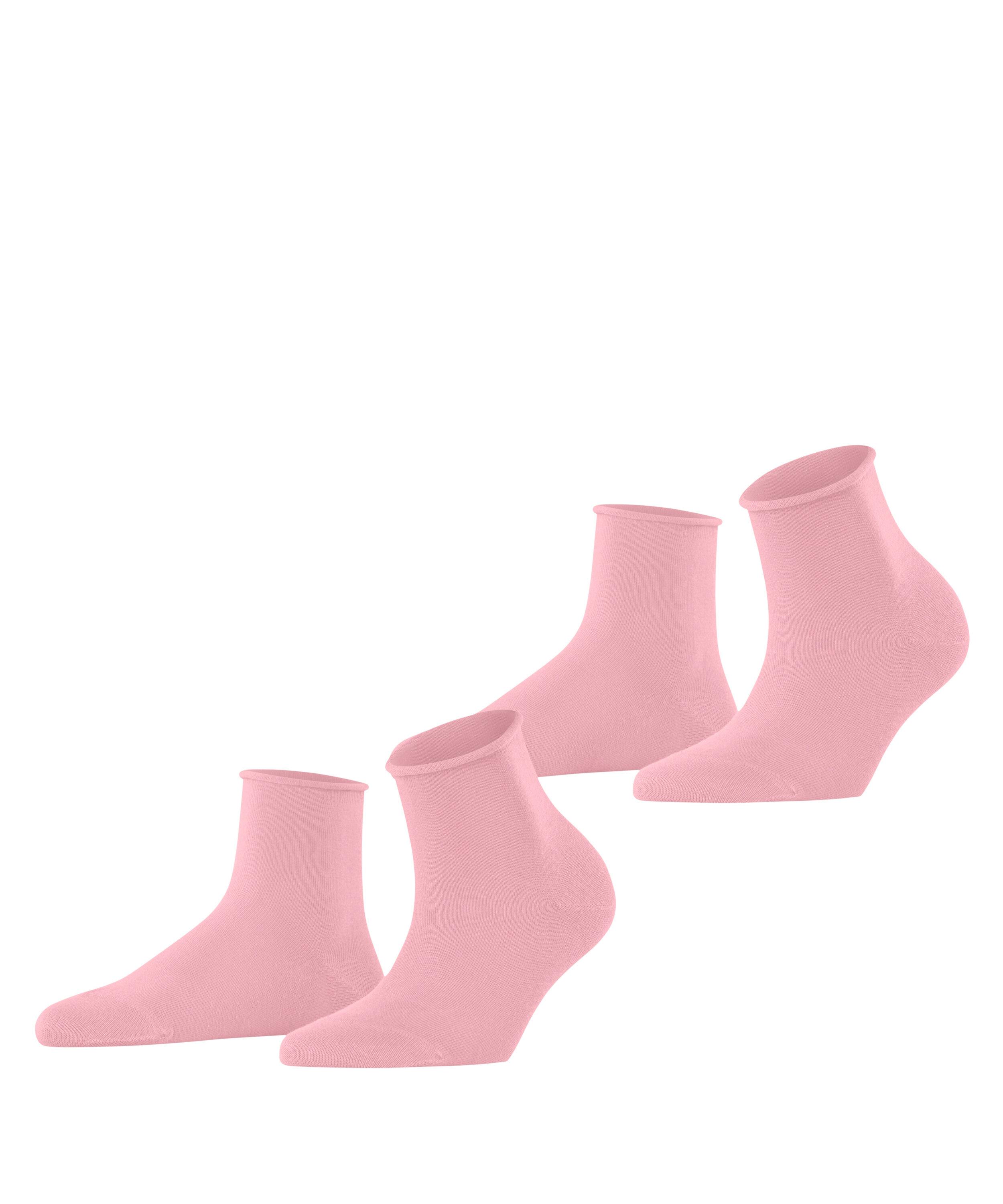 ESPRIT Basic Pure SSO 2-Pack Socken Damen - flamingo (8402)