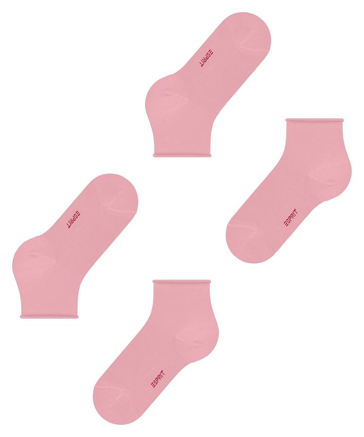 ESPRIT ESPRIT Basic Pure 2-Pack Socken Damen - flamingo (8402) - 2 | SportScheck