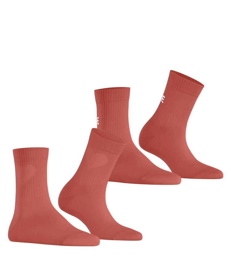 ESPRIT ESPRIT Heart & Love SSO  2-Pack Socken Damen - rust red (8721) - 0 | SportScheck