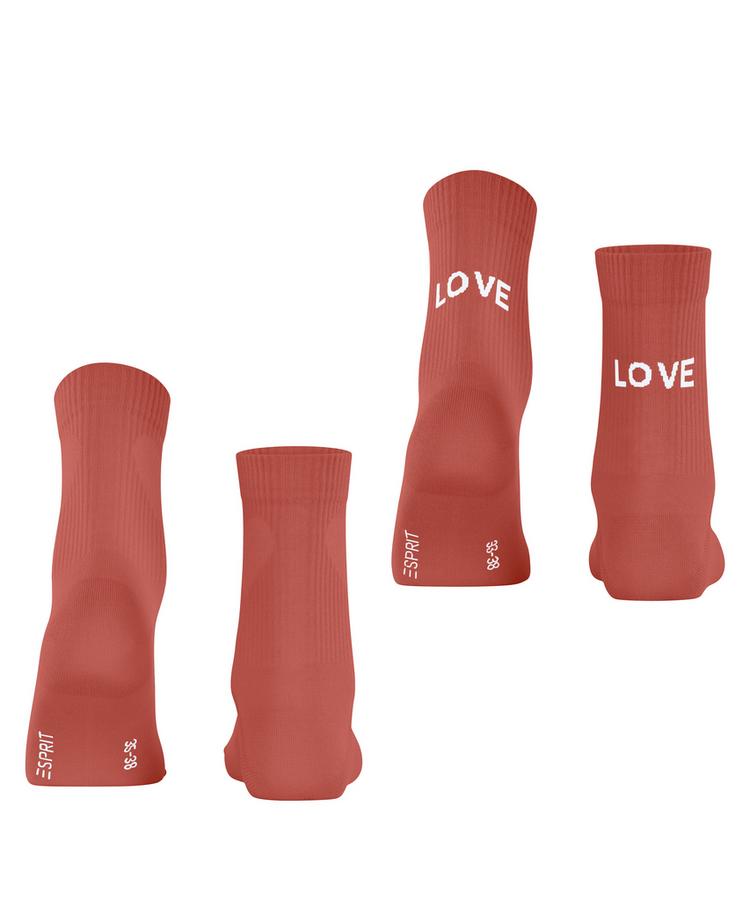 ESPRIT ESPRIT Heart & Love SSO  2-Pack Socken Damen - rust red (8721) - 0 | SportScheck