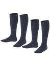 ESPRIT Foot Logo Knee-high  2-Pack Socken Kinder - marine (6120)