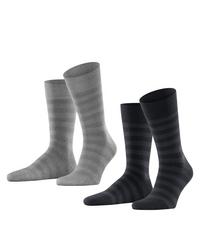 ESPRIT Mesh Stripe SO  2-Pack Socken Herren - sortiment (0010)