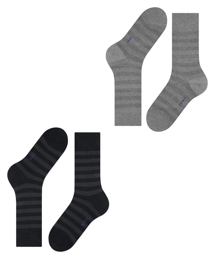 ESPRIT ESPRIT Mesh Stripe SO  2-Pack Socken Herren - sortiment (0010) - 2 | SportScheck