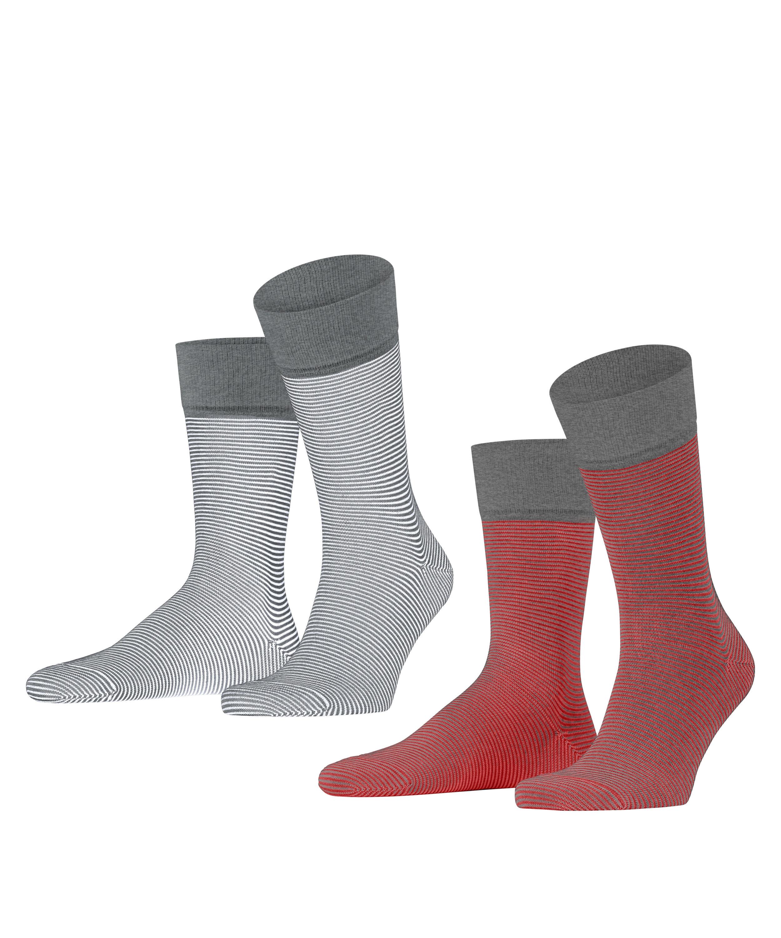 ESPRIT Allover Stripe  2-Pack Socken Herren - sortiment (0090)