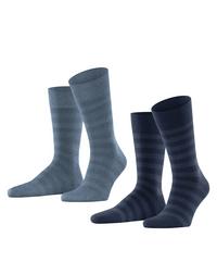 ESPRIT Mesh Stripe SO  2-Pack Socken Herren - sortiment (0020)
